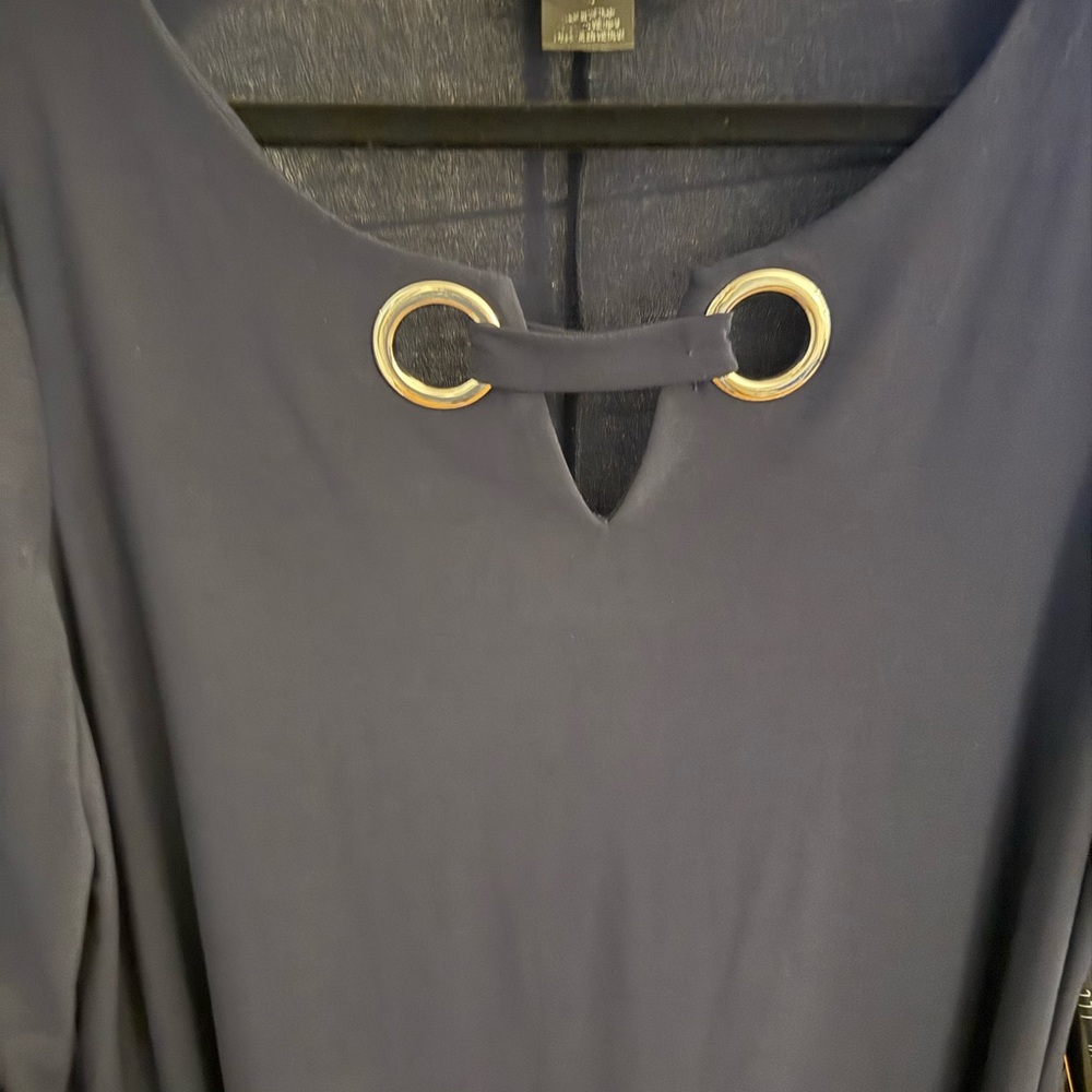 Elegant Navy Blue Dress by Jessica Howard
